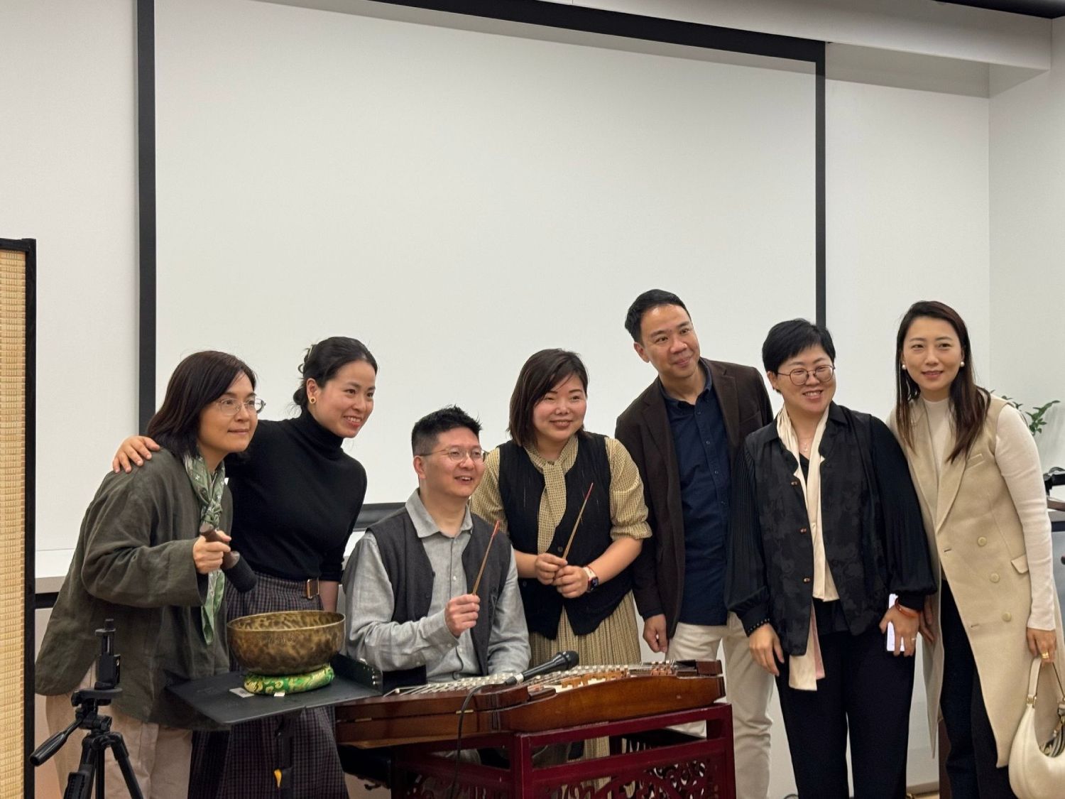 跨越時空的古今樂事——中樂的現代傳承」主題研討會後合照